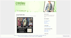 Desktop Screenshot of credau.wordpress.com