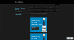 Desktop Screenshot of bionicbooks.wordpress.com
