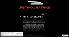 Desktop Screenshot of lifethroughafringe.wordpress.com