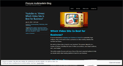 Desktop Screenshot of procuremultimedia.wordpress.com