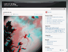 Tablet Screenshot of 3dmuziq.wordpress.com