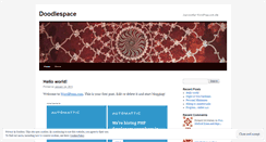 Desktop Screenshot of doodlespace.wordpress.com