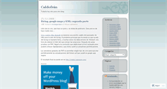 Desktop Screenshot of caldofran.wordpress.com