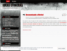 Tablet Screenshot of ideasefimeras.wordpress.com