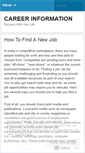 Mobile Screenshot of infokarier.wordpress.com