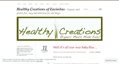Desktop Screenshot of healthycreationsencinitas.wordpress.com