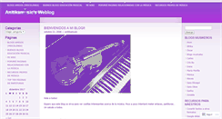 Desktop Screenshot of anitikamusic.wordpress.com