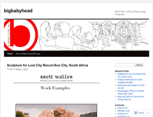 Tablet Screenshot of bigbabyheaddesign.wordpress.com
