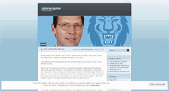 Desktop Screenshot of petemangurian.wordpress.com