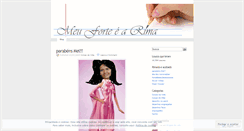 Desktop Screenshot of meuforteearima.wordpress.com