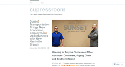 Desktop Screenshot of cupressroom.wordpress.com