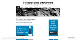 Desktop Screenshot of legendsplay.wordpress.com