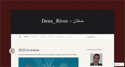 Desktop Screenshot of deuxrives68.wordpress.com