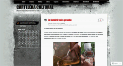 Desktop Screenshot of dbcartelera.wordpress.com