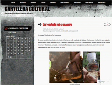 Tablet Screenshot of dbcartelera.wordpress.com