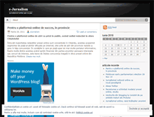Tablet Screenshot of ejurnalism.wordpress.com