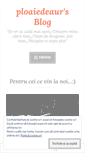 Mobile Screenshot of ploaiedeaur.wordpress.com
