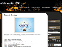 Tablet Screenshot of icecadolescentes.wordpress.com