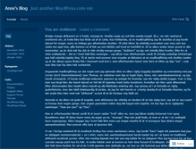 Tablet Screenshot of anneiafrika1011.wordpress.com