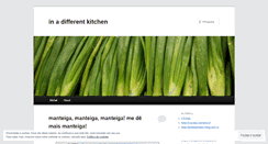 Desktop Screenshot of inadifferentkitchen.wordpress.com