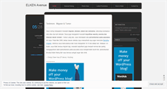 Desktop Screenshot of elkenavenue.wordpress.com
