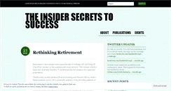 Desktop Screenshot of insidersgroup.wordpress.com