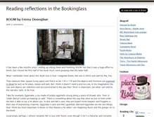 Tablet Screenshot of bookinglass.wordpress.com