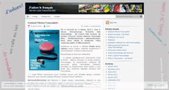 Desktop Screenshot of jadorelefrancais.wordpress.com