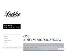 Tablet Screenshot of dubherecordings.wordpress.com