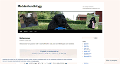 Desktop Screenshot of maddeshundblogg.wordpress.com