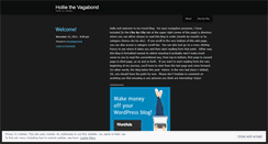 Desktop Screenshot of holliethevagabond.wordpress.com