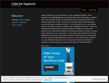 Tablet Screenshot of holliethevagabond.wordpress.com
