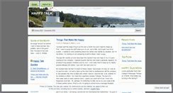 Desktop Screenshot of happytalking.wordpress.com
