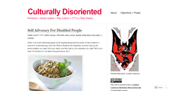 Desktop Screenshot of culturallydisoriented.wordpress.com