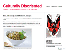 Tablet Screenshot of culturallydisoriented.wordpress.com