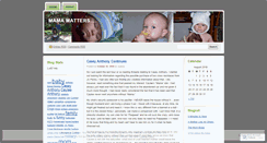 Desktop Screenshot of mamamatters.wordpress.com
