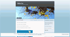 Desktop Screenshot of mellowsun.wordpress.com