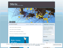 Tablet Screenshot of mellowsun.wordpress.com
