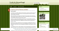 Desktop Screenshot of mozartfaggima.wordpress.com