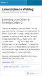 Mobile Screenshot of latestdotnet.wordpress.com