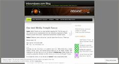 Desktop Screenshot of inboundpass.wordpress.com