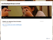 Tablet Screenshot of ceciliaalejandraaccorinti.wordpress.com