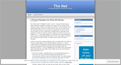 Desktop Screenshot of metchurch.wordpress.com
