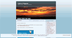 Desktop Screenshot of guideenpatagonie.wordpress.com