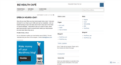 Desktop Screenshot of bizhealthcafe.wordpress.com