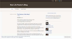 Desktop Screenshot of newlifelaurel.wordpress.com