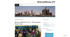 Desktop Screenshot of detroitmusictv.wordpress.com