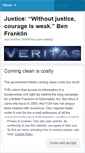 Mobile Screenshot of fight4justice.wordpress.com