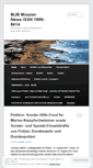 Mobile Screenshot of mjbmissionnews.wordpress.com