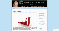 Desktop Screenshot of debrasoudipour.wordpress.com